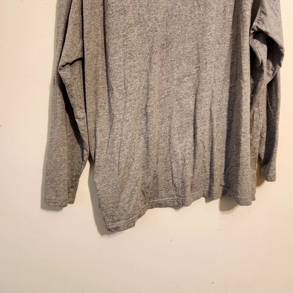 Polo Ralph Lauren | Men's Heather Gray Jersey Pullover Hooded Tee (Size 3XB)
